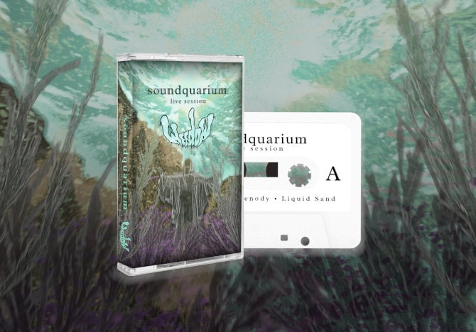 Image of Weedow Soundquarium Live Session casette tape